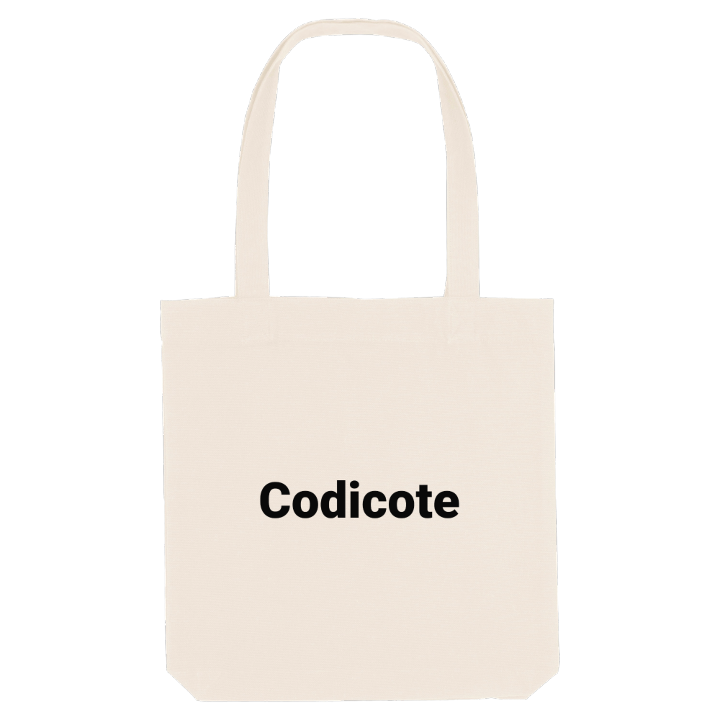 Codicote fetstil tygkasse – tygkasse från PinShirt