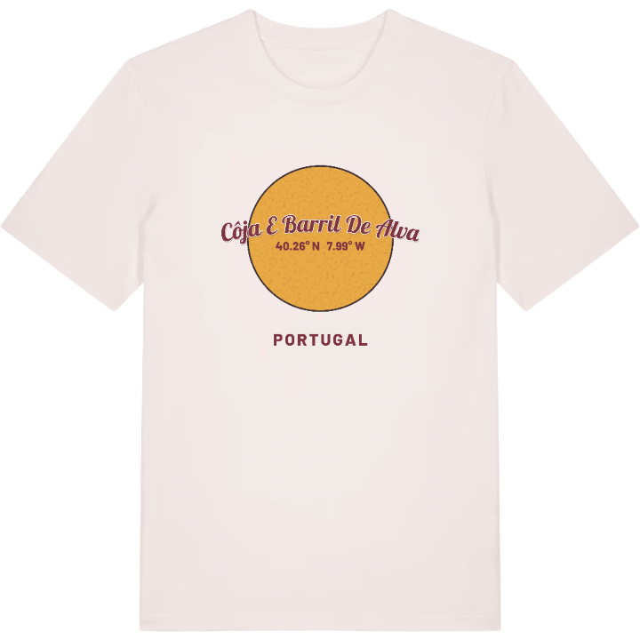 Côja e Barril de Alva cirkel t-shirt – t-shirt från PinShirt