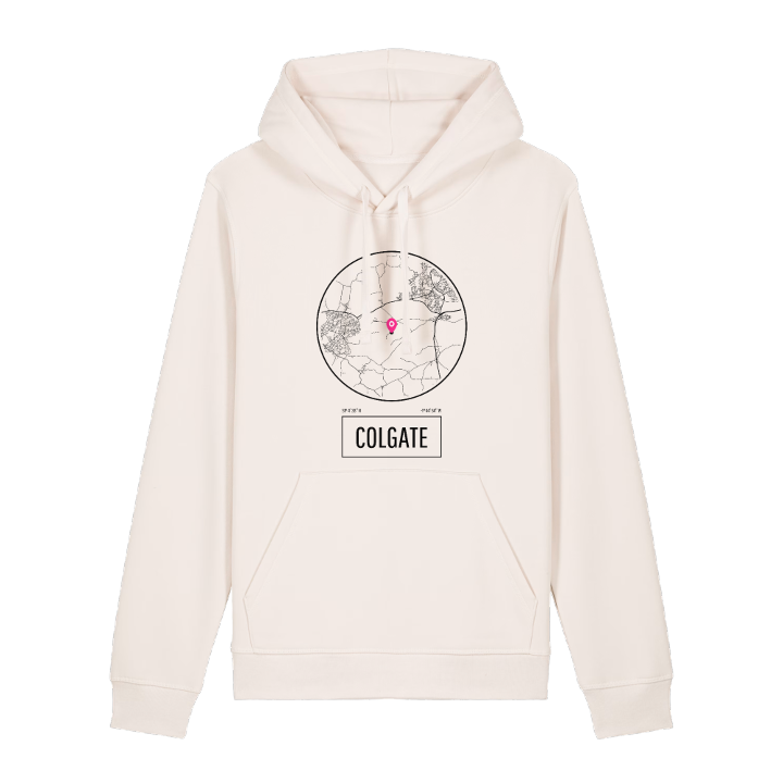 Colgate hoodie – hoodie från PinShirt