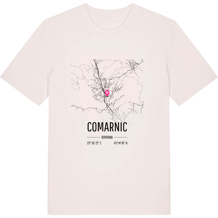 Comarnic karta t-shirt – t-shirt från PinShirt