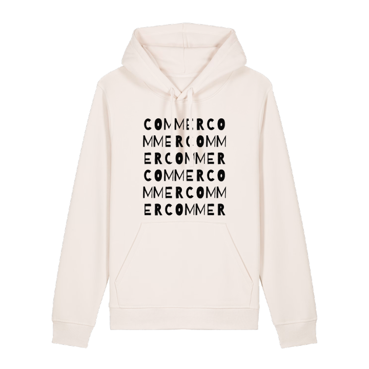 Commer ordlek hoodie – hoodie från PinShirt