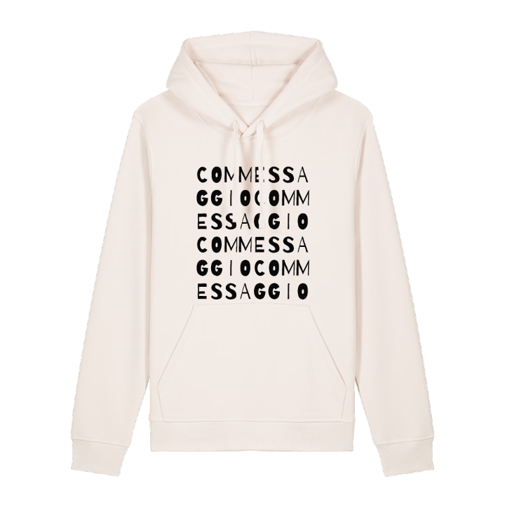 Commessaggio ordlek hoodie – hoodie från PinShirt