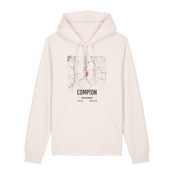 Compton karta hoodie – hoodie från PinShirt