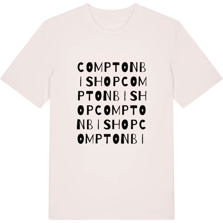 Compton Bishop ordlek t-shirt – t-shirt från PinShirt
