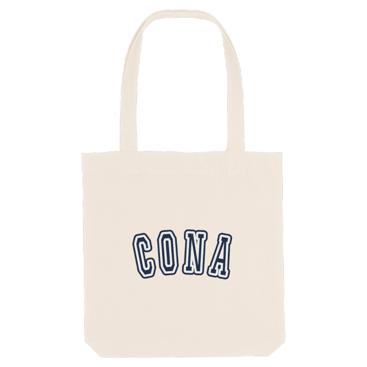 Cona college tygkasse – tygkasse från PinShirt