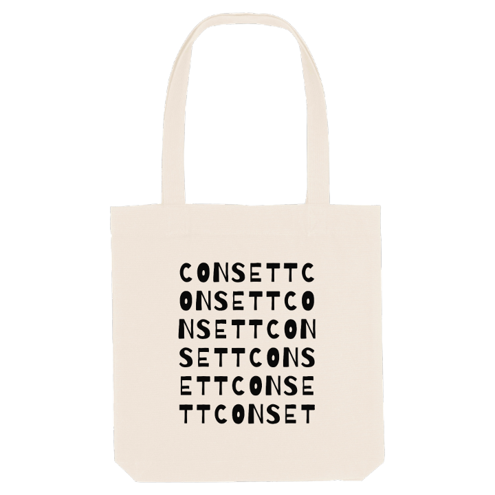 Consett ordlek tygkasse – tygkasse från PinShirt