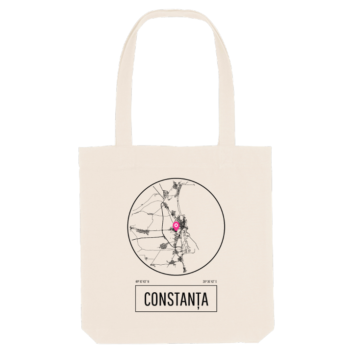 Constanța tygkasse – tygkasse från PinShirt
