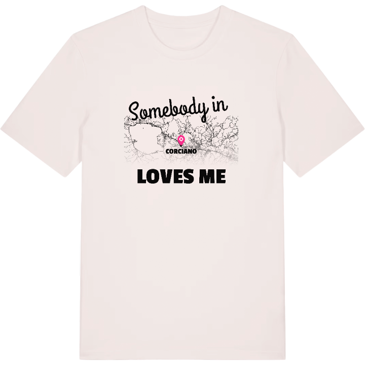 Någon i Corciano älskar mig t-shirt – t-shirt från PinShirt