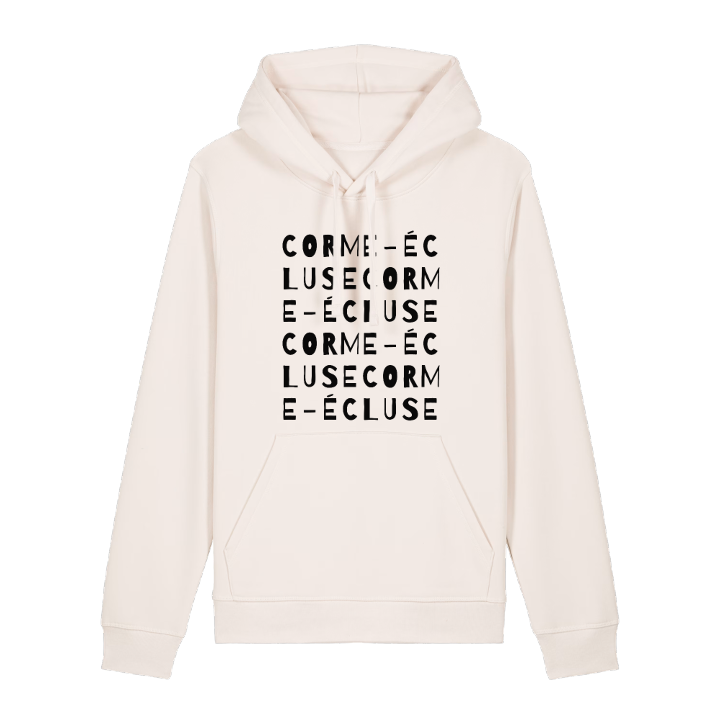 Corme-Écluse ordlek hoodie – hoodie från PinShirt