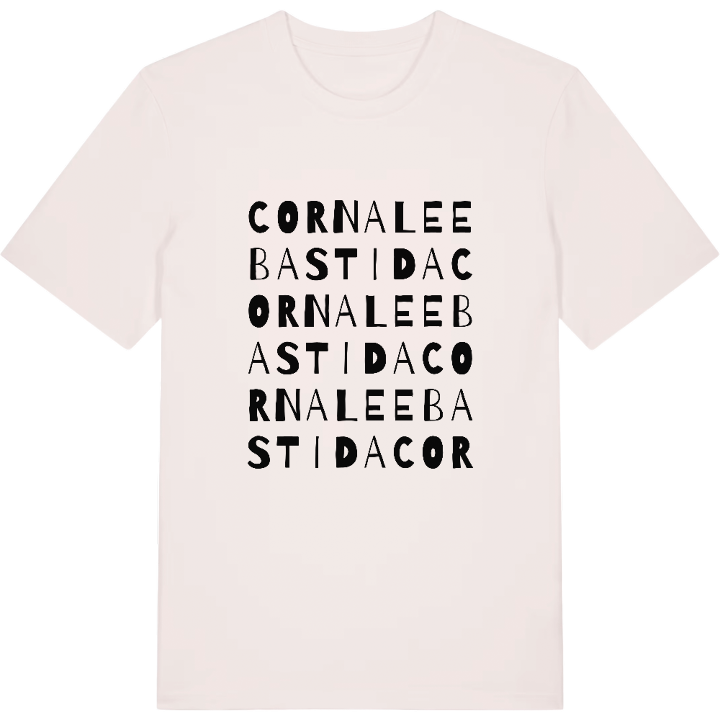 Cornale e Bastida ordlek t-shirt – t-shirt från PinShirt
