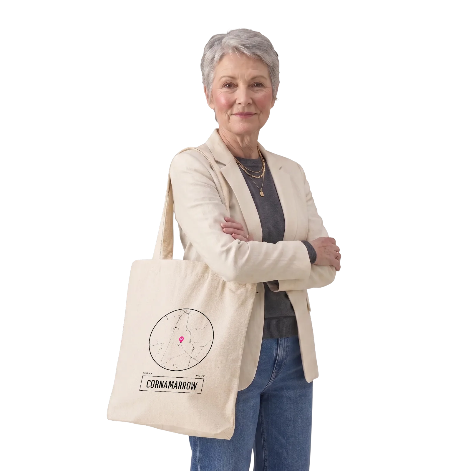 Cornamarrow tygkasse – Natural, i miljö