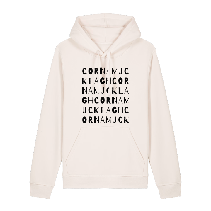 Cornamucklagh ordlek hoodie – hoodie från PinShirt