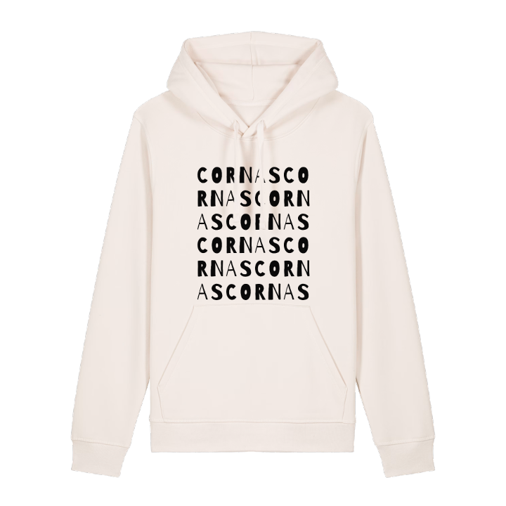 Cornas ordlek hoodie – hoodie från PinShirt