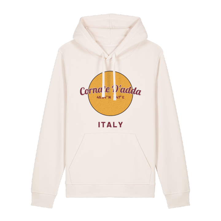 Cornate d'Adda cirkel hoodie – hoodie från PinShirt