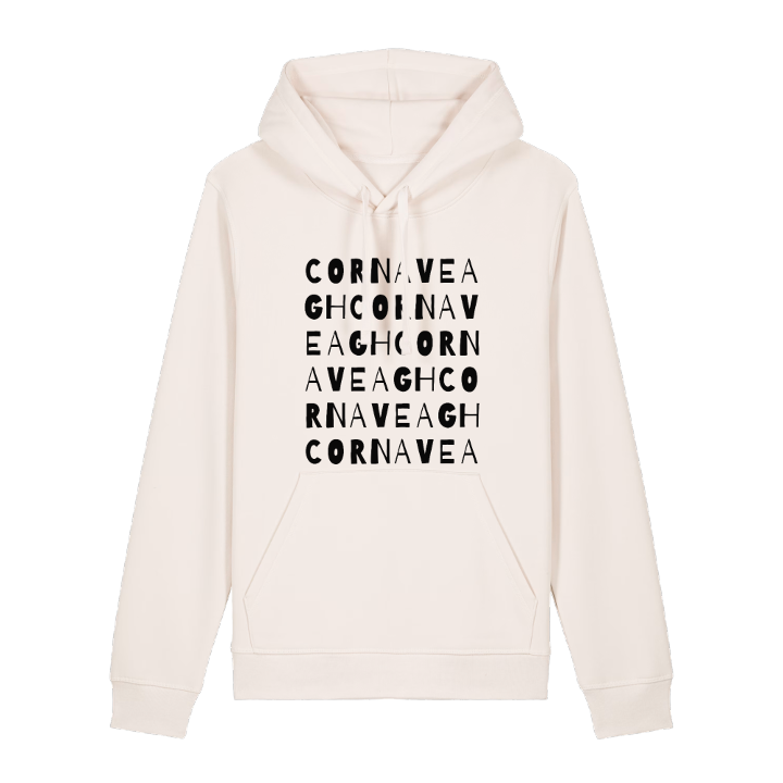 Cornaveagh ordlek hoodie – hoodie från PinShirt