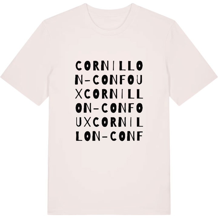 Cornillon-Confoux ordlek t-shirt – t-shirt från PinShirt
