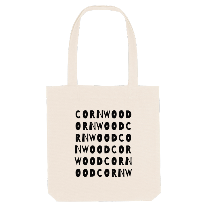 Cornwood ordlek tygkasse – tygkasse från PinShirt