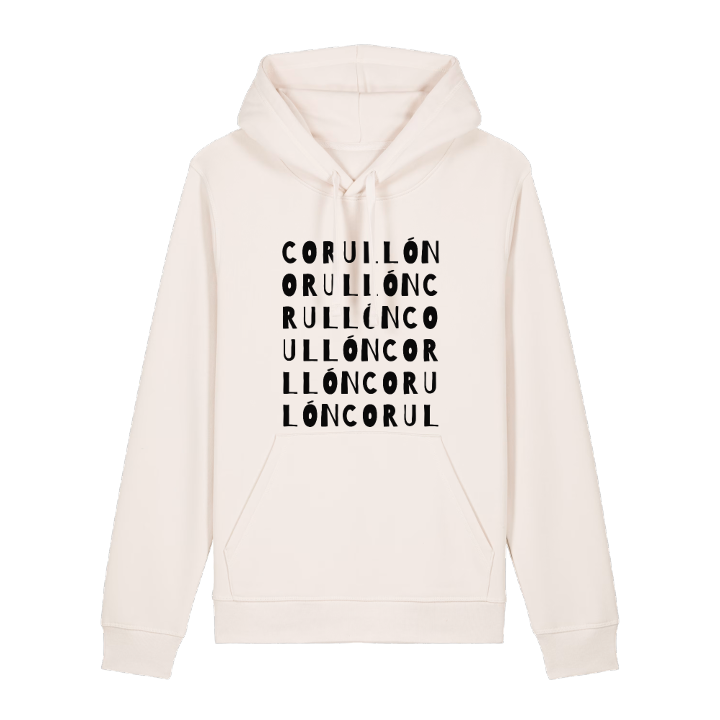 Corullón ordlek hoodie – hoodie från PinShirt