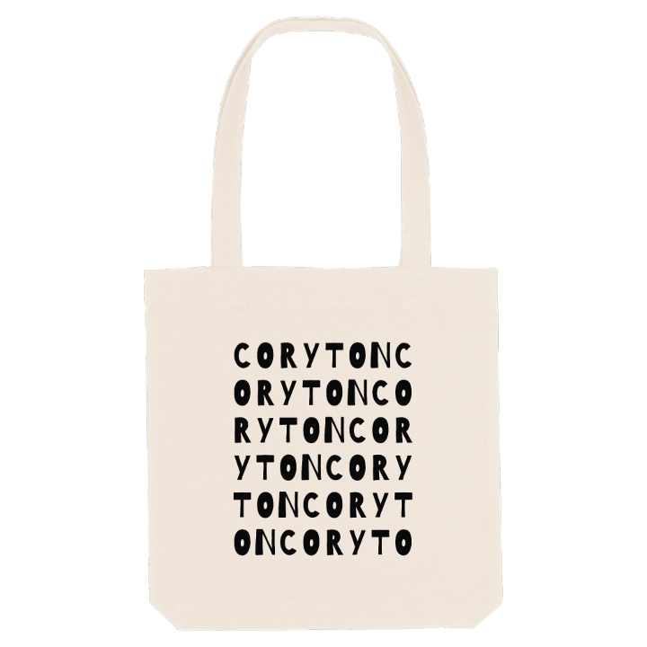 Coryton ordlek tygkasse – tygkasse från PinShirt