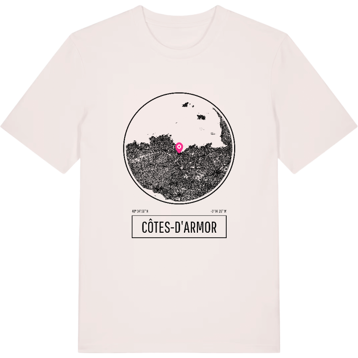 Côtes-d'Armor t-shirt – t-shirt från PinShirt