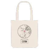 Coton tygkasse