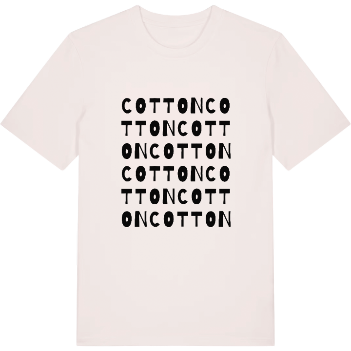 Cotton ordlek t-shirt – t-shirt från PinShirt