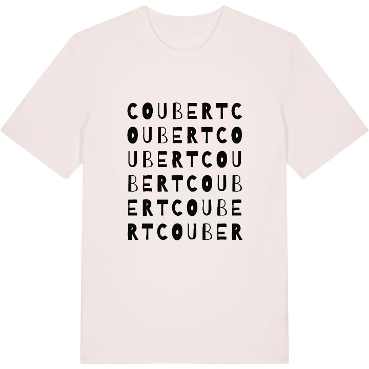 Coubert ordlek t-shirt – t-shirt från PinShirt