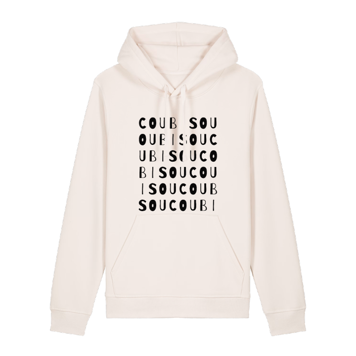 Coubisou ordlek hoodie – hoodie från PinShirt