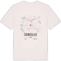 Courcelles karta t-shirt