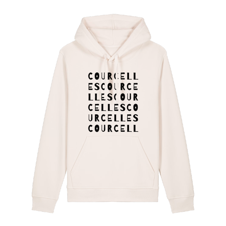 Courcelles ordlek hoodie – hoodie från PinShirt