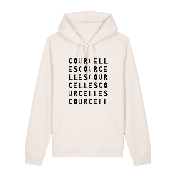 Courcelles ordlek hoodie – hoodie från PinShirt
