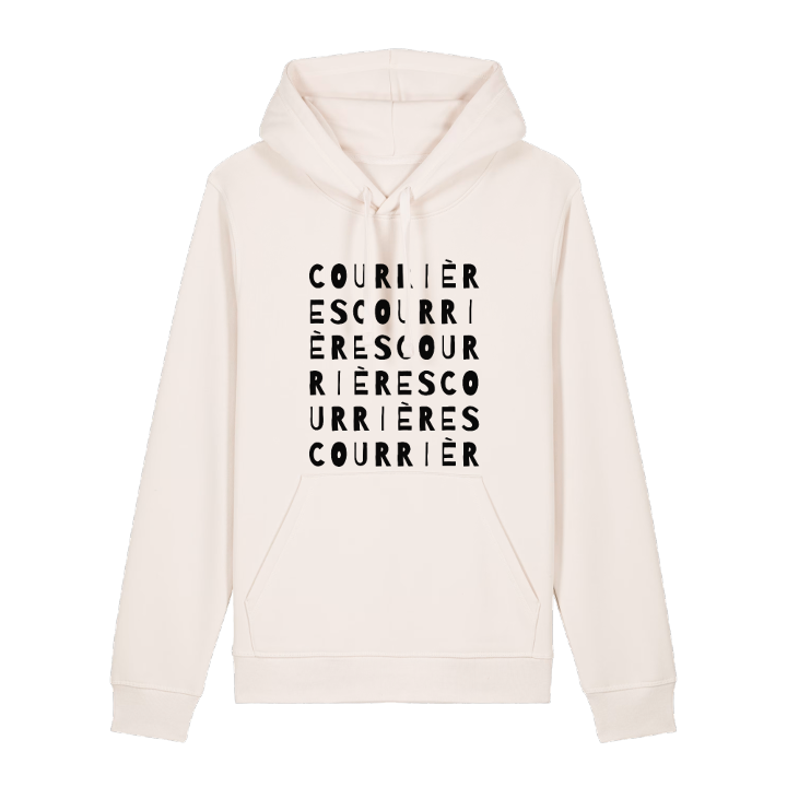 Courrières ordlek hoodie – hoodie från PinShirt