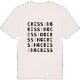 Cressing ordlek t-shirt