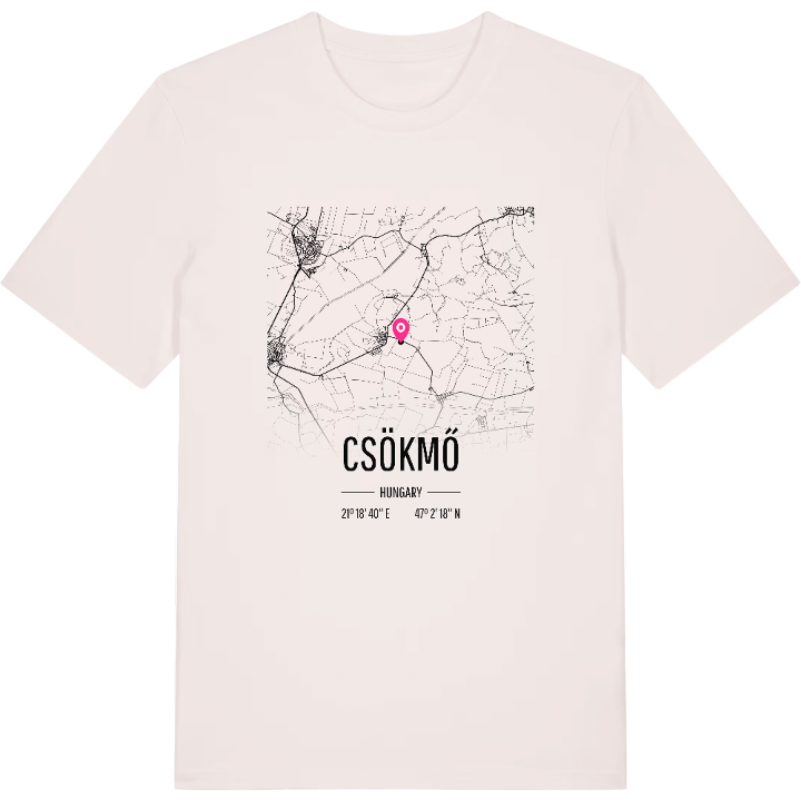 Csökmő karta t-shirt – t-shirt från PinShirt