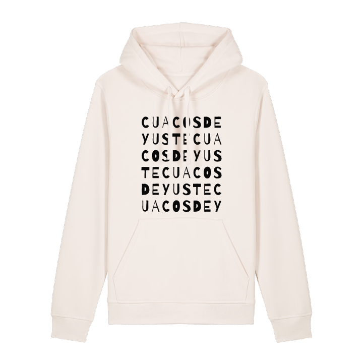 Cuacos de Yuste ordlek hoodie – hoodie från PinShirt