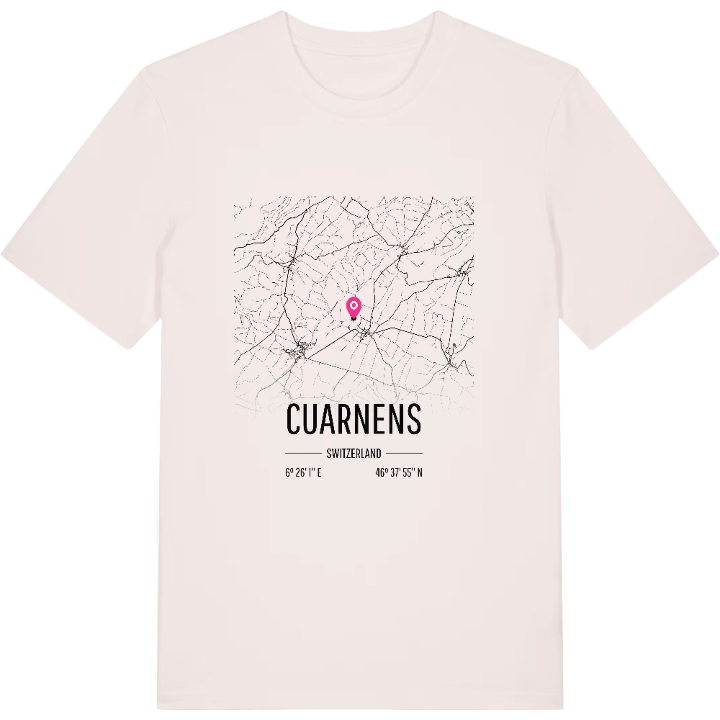 Cuarnens karta t-shirt – t-shirt från PinShirt