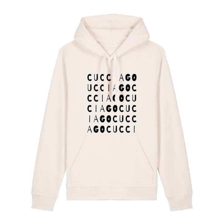 Cucciago ordlek hoodie – hoodie från PinShirt
