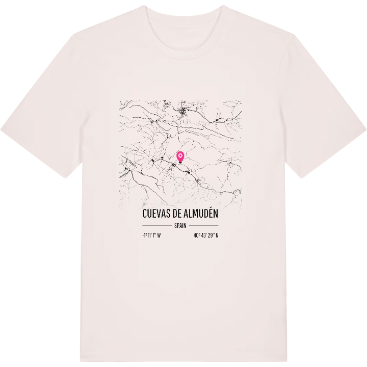 Cuevas de Almudén karta t-shirt – t-shirt från PinShirt
