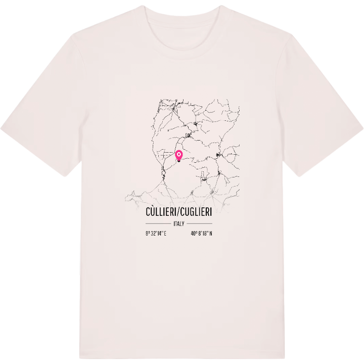 Cùllieri/Cuglieri karta t-shirt – t-shirt från PinShirt
