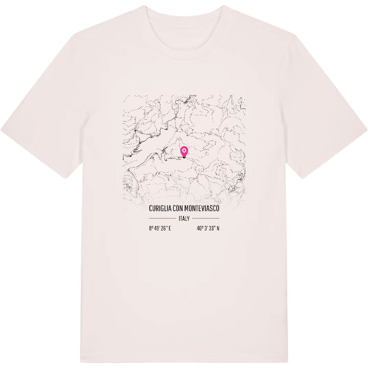 Curiglia con Monteviasco karta t-shirt – t-shirt från PinShirt