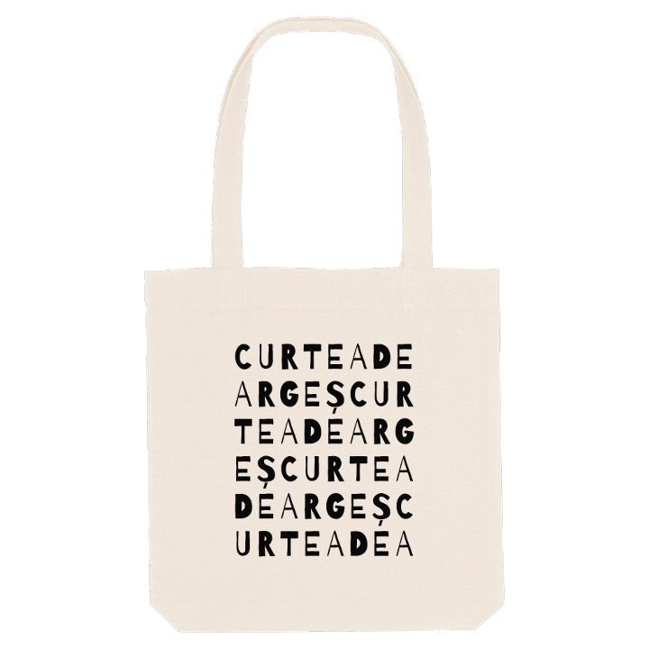 Curtea de Argeș ordlek tygkasse – tygkasse från PinShirt