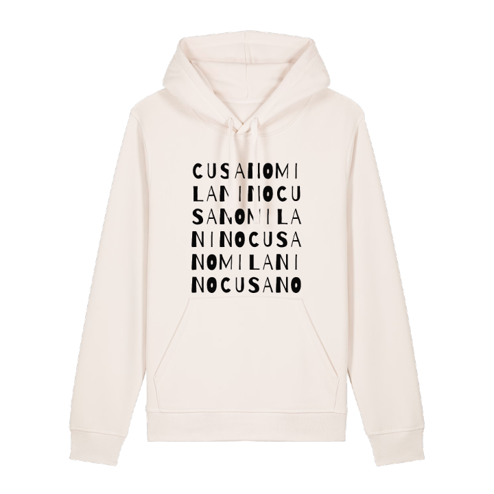 Cusano Milanino ordlek hoodie – hoodie från PinShirt