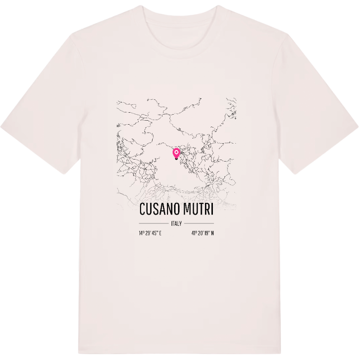 Cusano Mutri karta t-shirt – t-shirt från PinShirt
