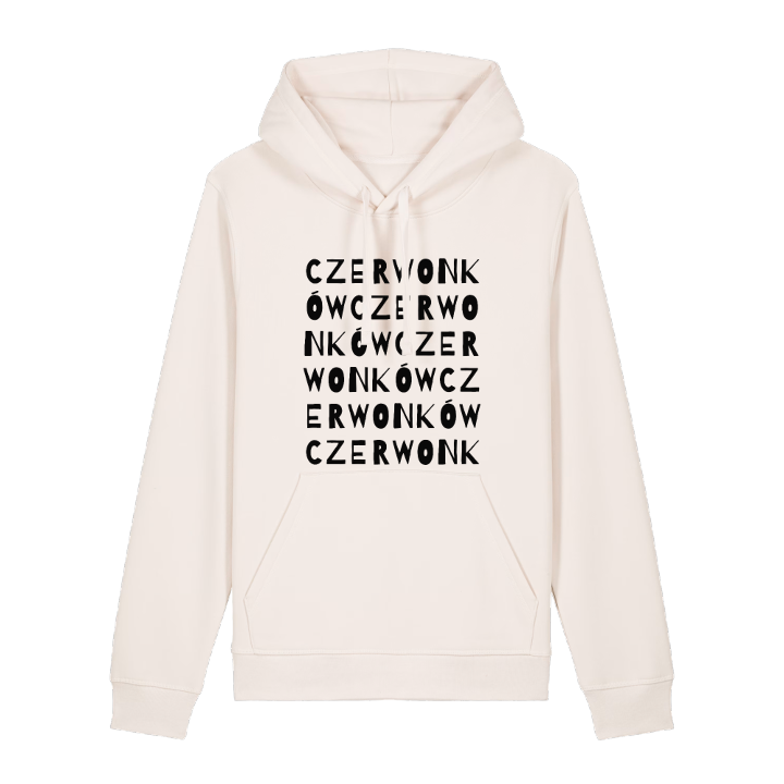 Czerwonków ordlek hoodie – hoodie från PinShirt