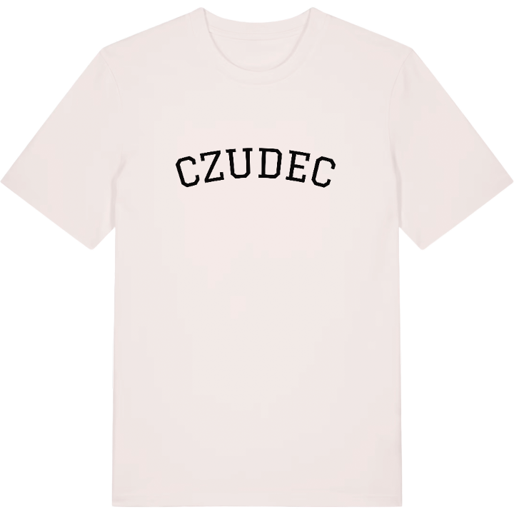 Czudec böjd t-shirt – t-shirt från PinShirt