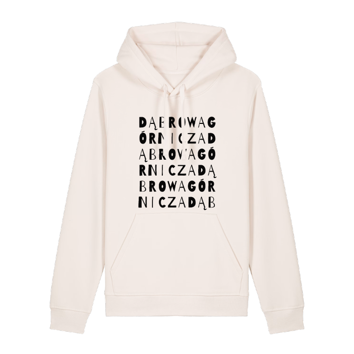 Dąbrowa Górnicza ordlek hoodie – hoodie från PinShirt