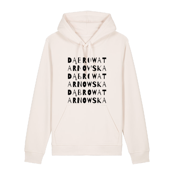 Dąbrowa Tarnowska ordlek hoodie – hoodie från PinShirt
