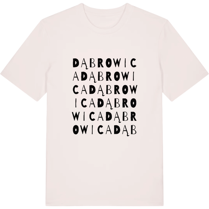Dąbrowica ordlek t-shirt – t-shirt från PinShirt