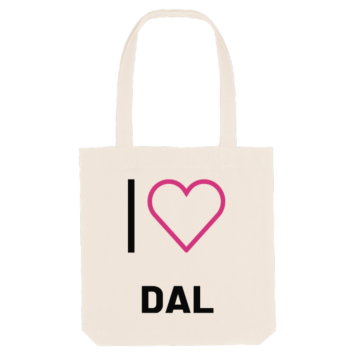 Jag älskar Dal tygkasse stort tryck – tygkasse från PinShirt