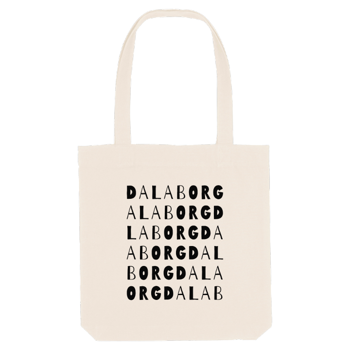 Dalaborg ordlek tygkasse – tygkasse från PinShirt